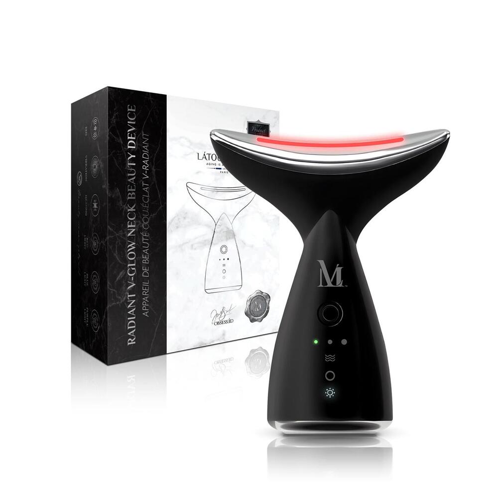 Látoua Radiant Glow Neck Beauty Device - Black